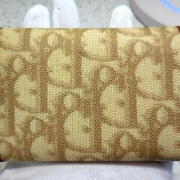 DIOR 'Trotter Romantique Heart Flap' card/key case - Picture 3 of 8